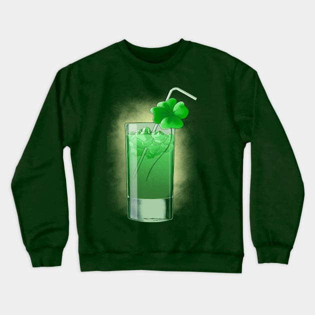 Lucky Punch Crewneck Sweatshirt by angrymonk